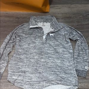 Pink Victoria’s Secret sweatshirt